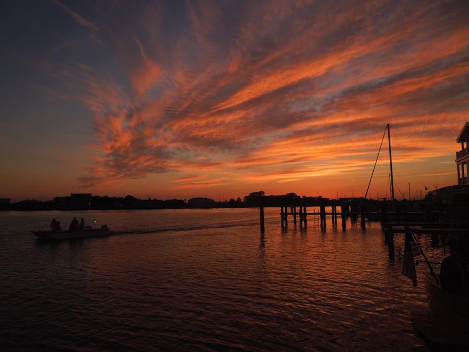 Beaufort sunset